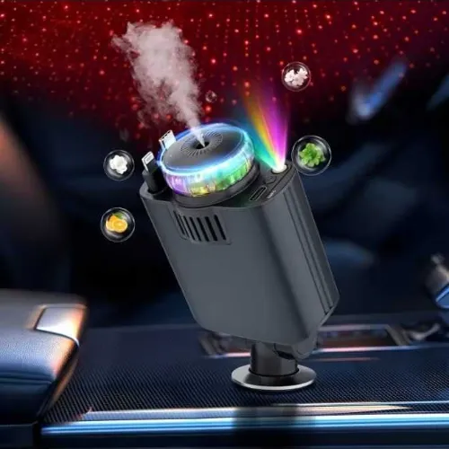 5-in-1 Car Charger with Star light - Product Image